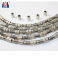 Huazuan marble 11mm diamond spring wire cut rope